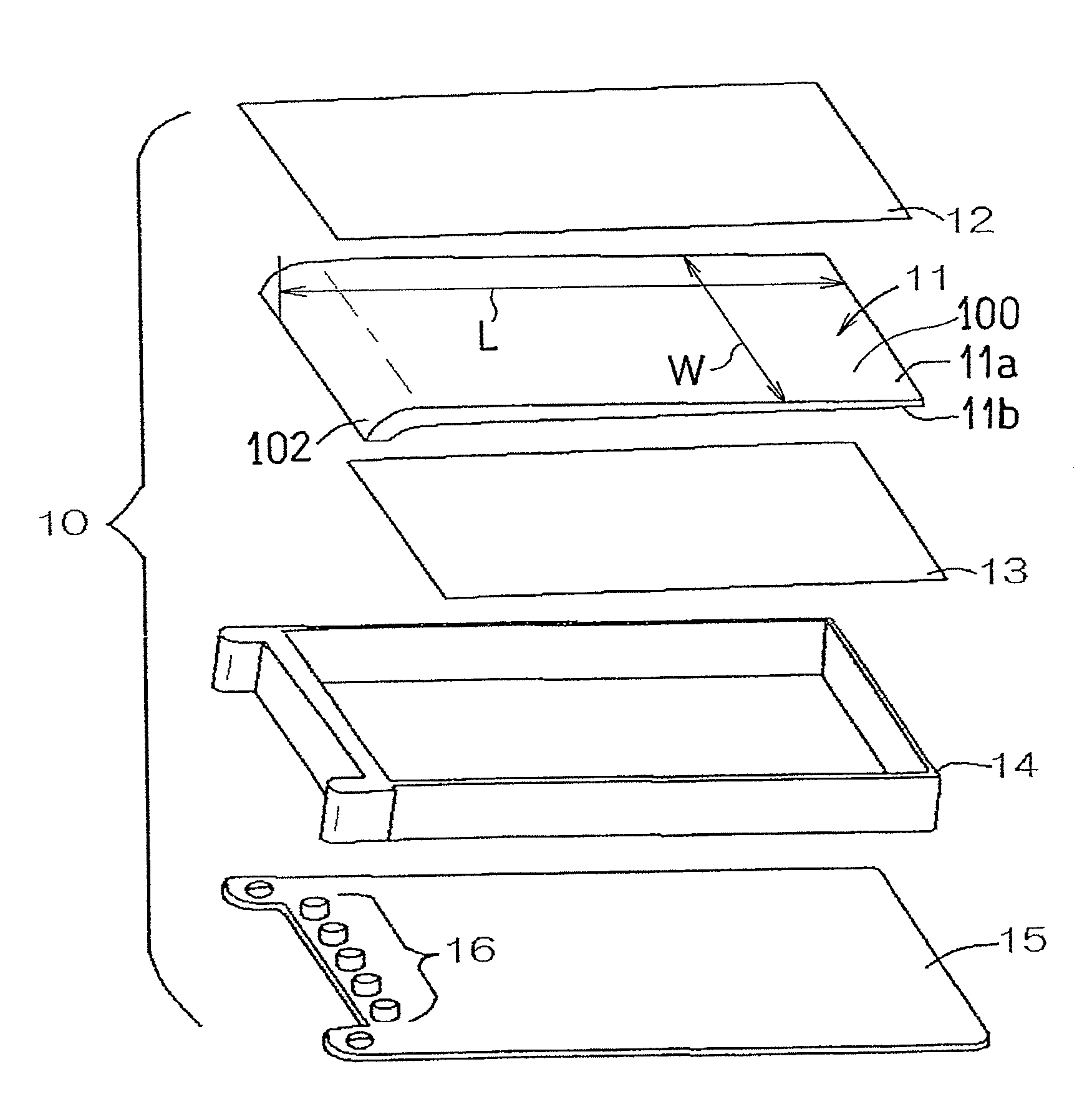 Planar lighting device