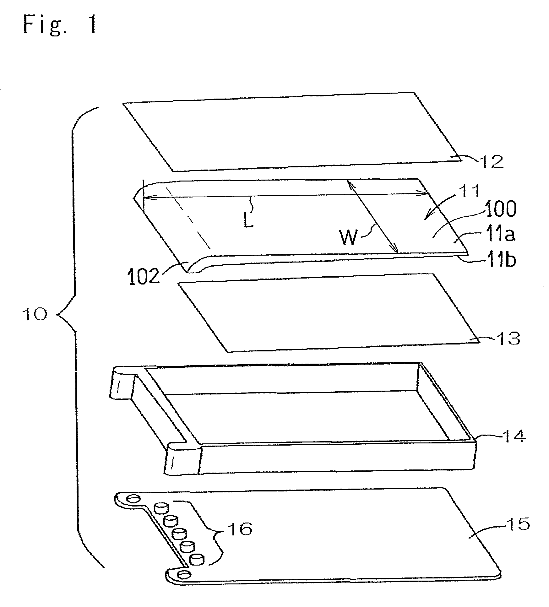 Planar lighting device