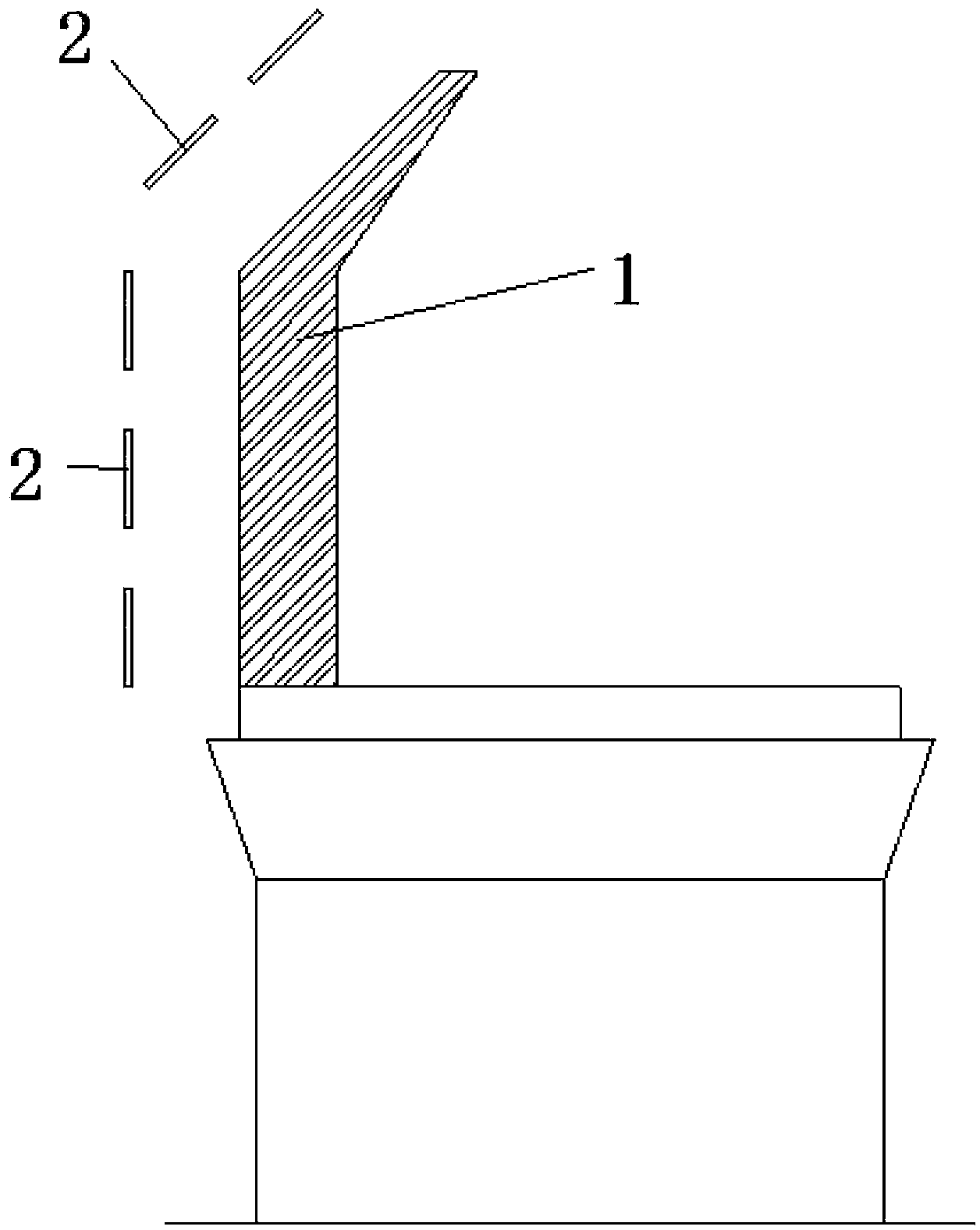 Infrared lamp array heat-flow density calibration device and calibration method