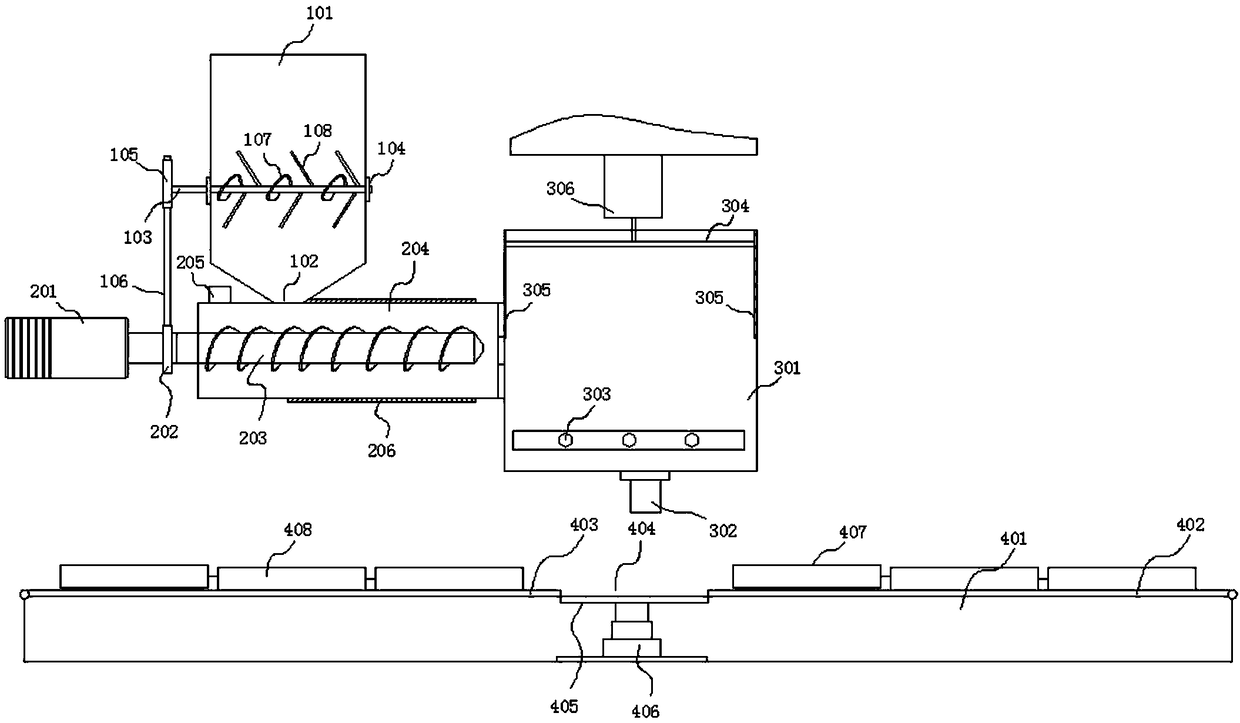 Foam aluminum continuous extrusion foaming system