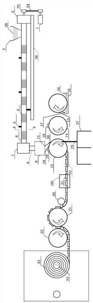 A kind of preparation method of non-medium printing air bubble film