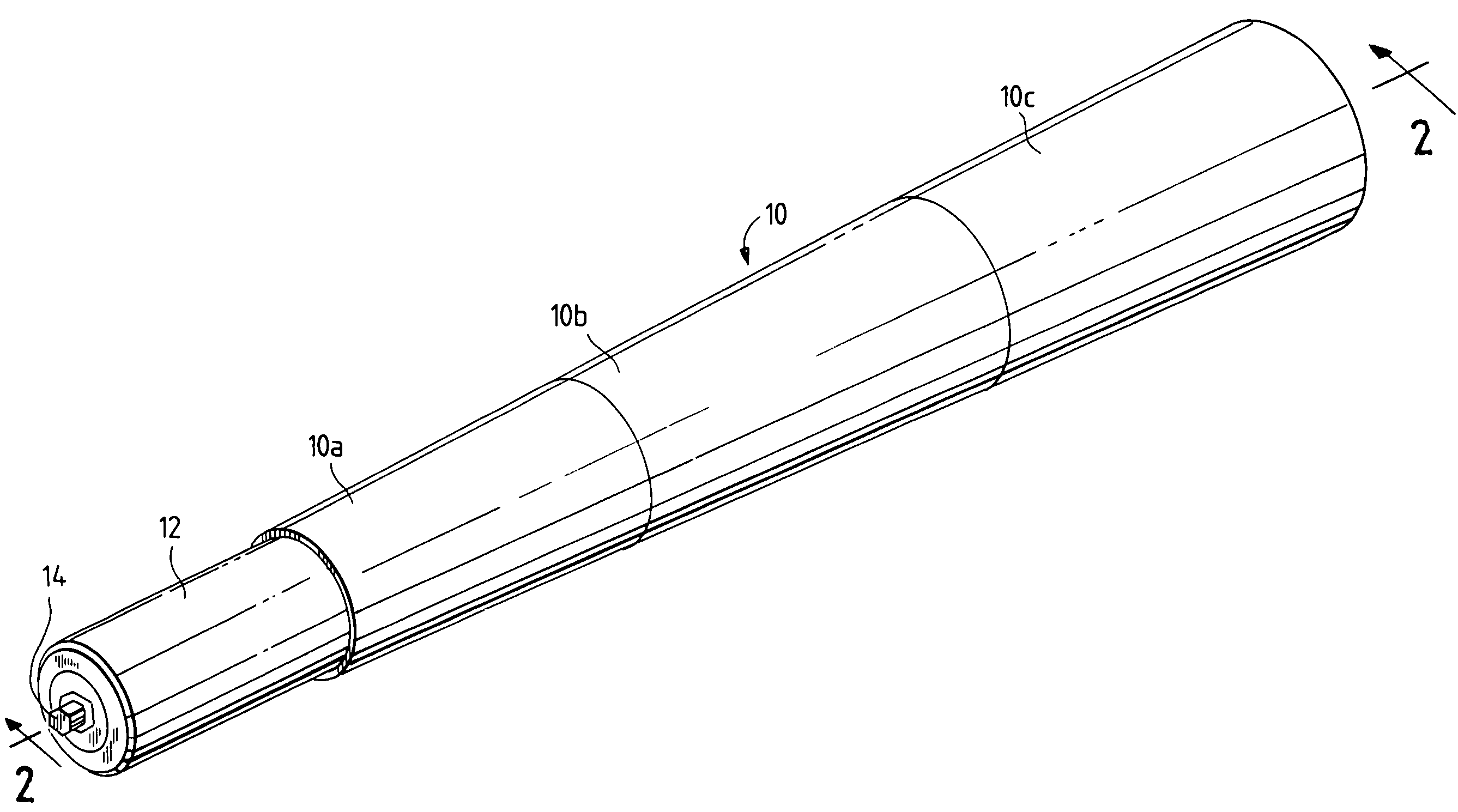 Taper sleeve for conveyor roller