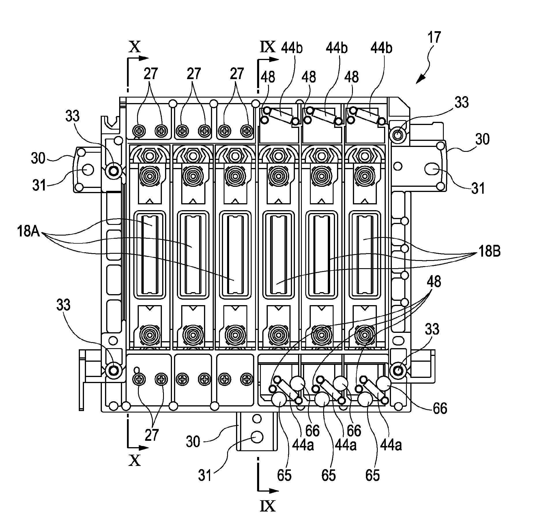 Liquid ejecting head unit and manufacturing method thereof