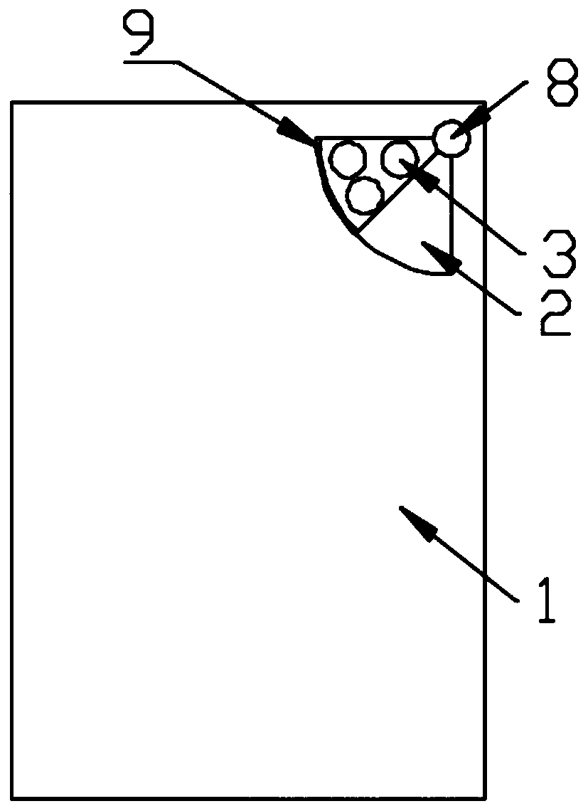 A novel installation method of a camera under a screen