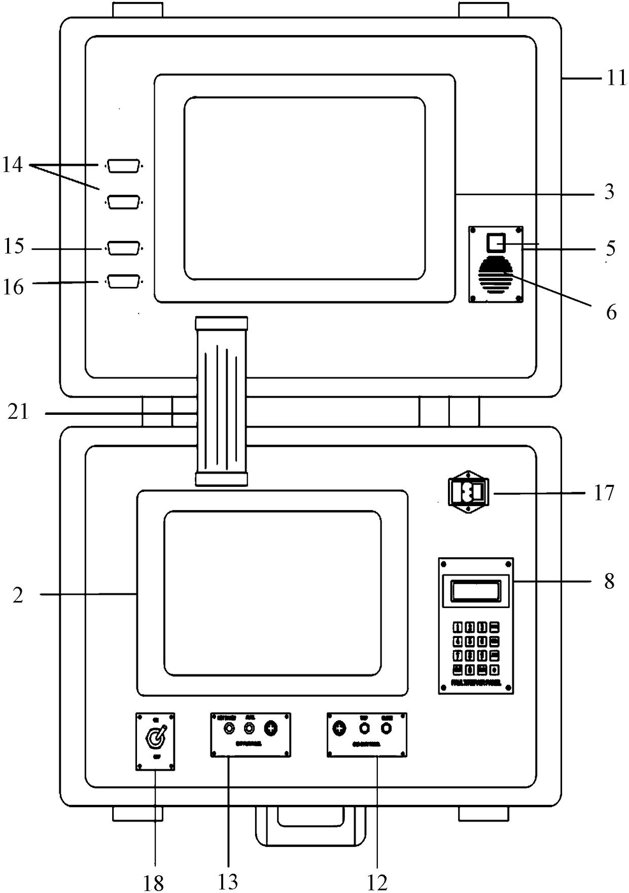 An aircraft power system simulator