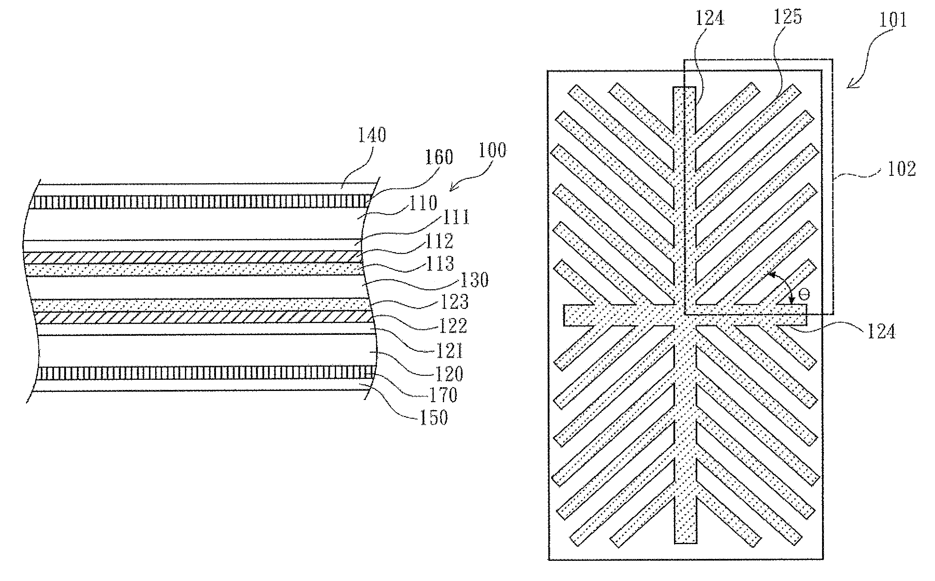 Liquid crystal display panel and display apparatus using the same