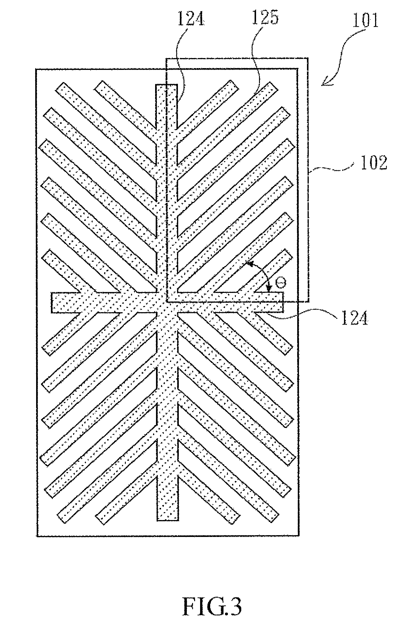 Liquid crystal display panel and display apparatus using the same