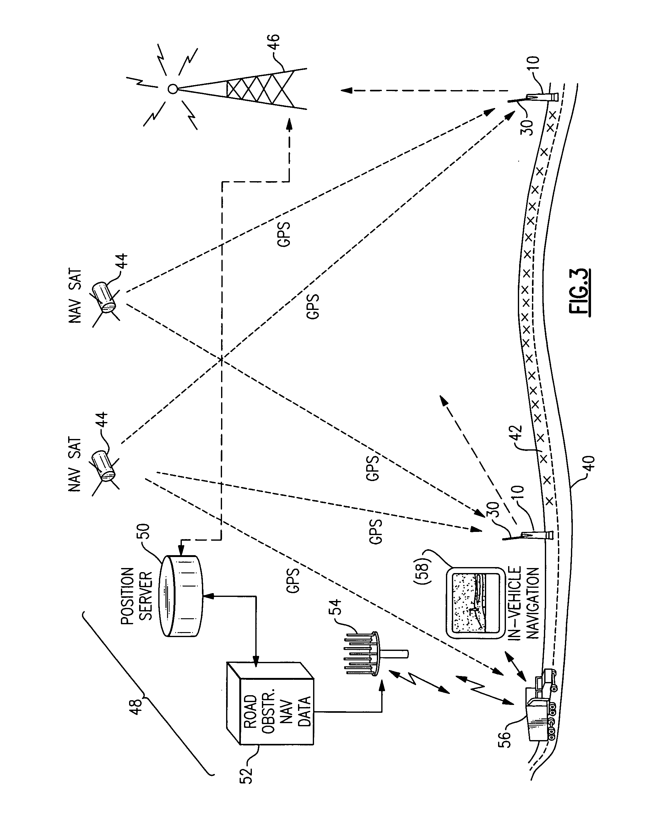 Traffic safety pylon with GPS locating and RF signalling