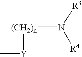 Pyridyloxymethyl and benzisoxazole azabicyclic derivatives