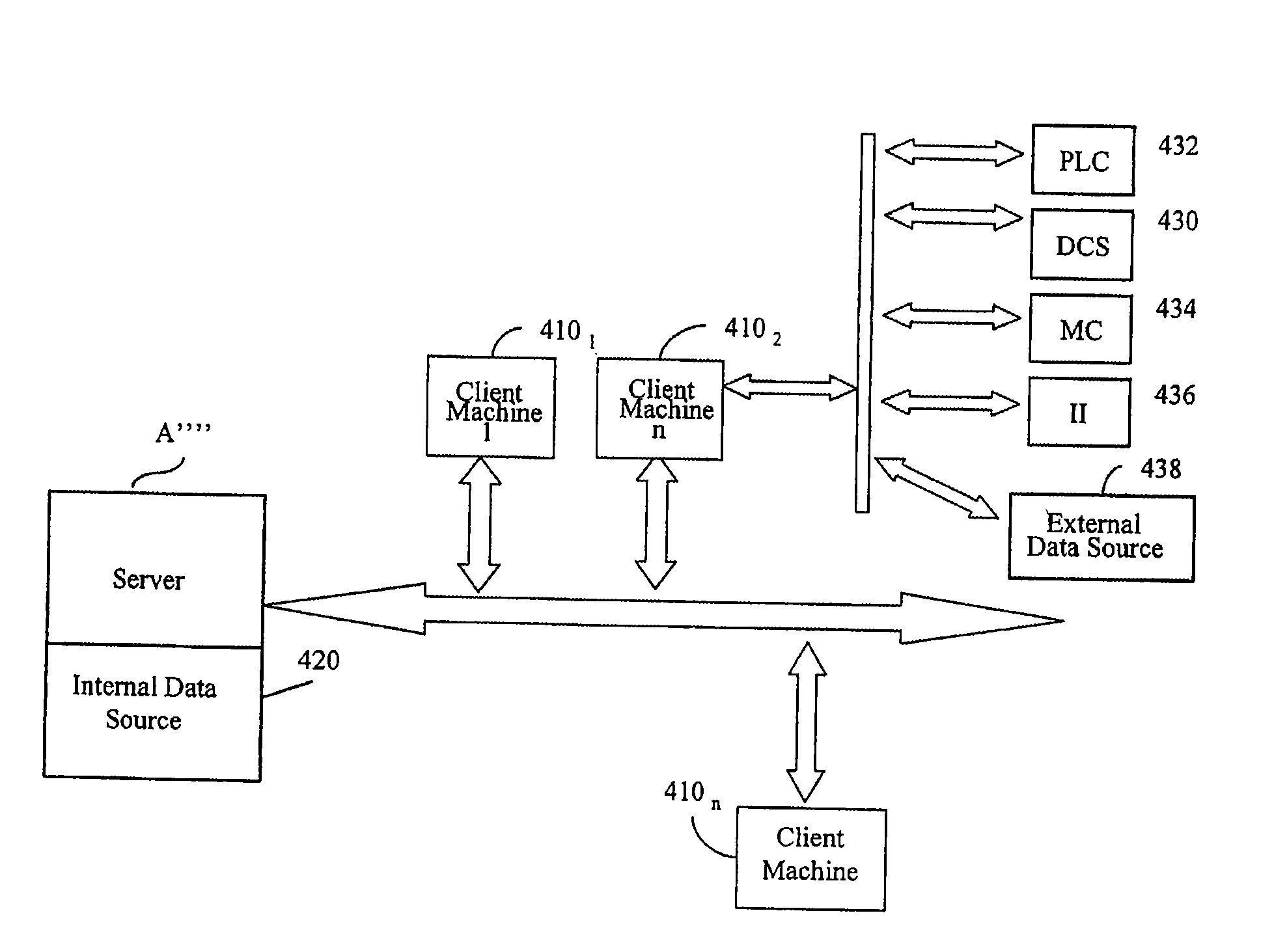 Method and system for providing an event auditing client server software arrangement