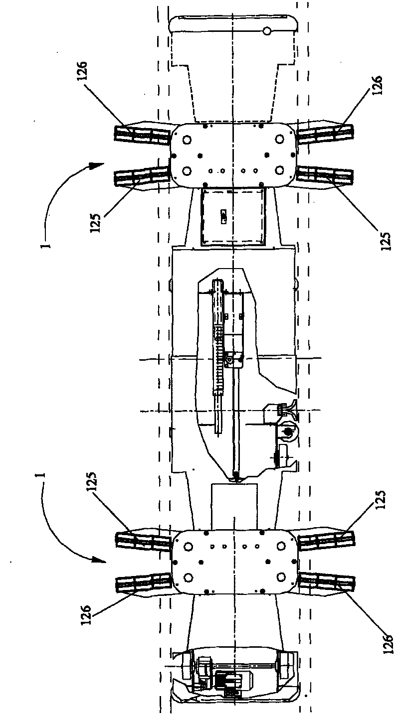 Vehicle conveying device