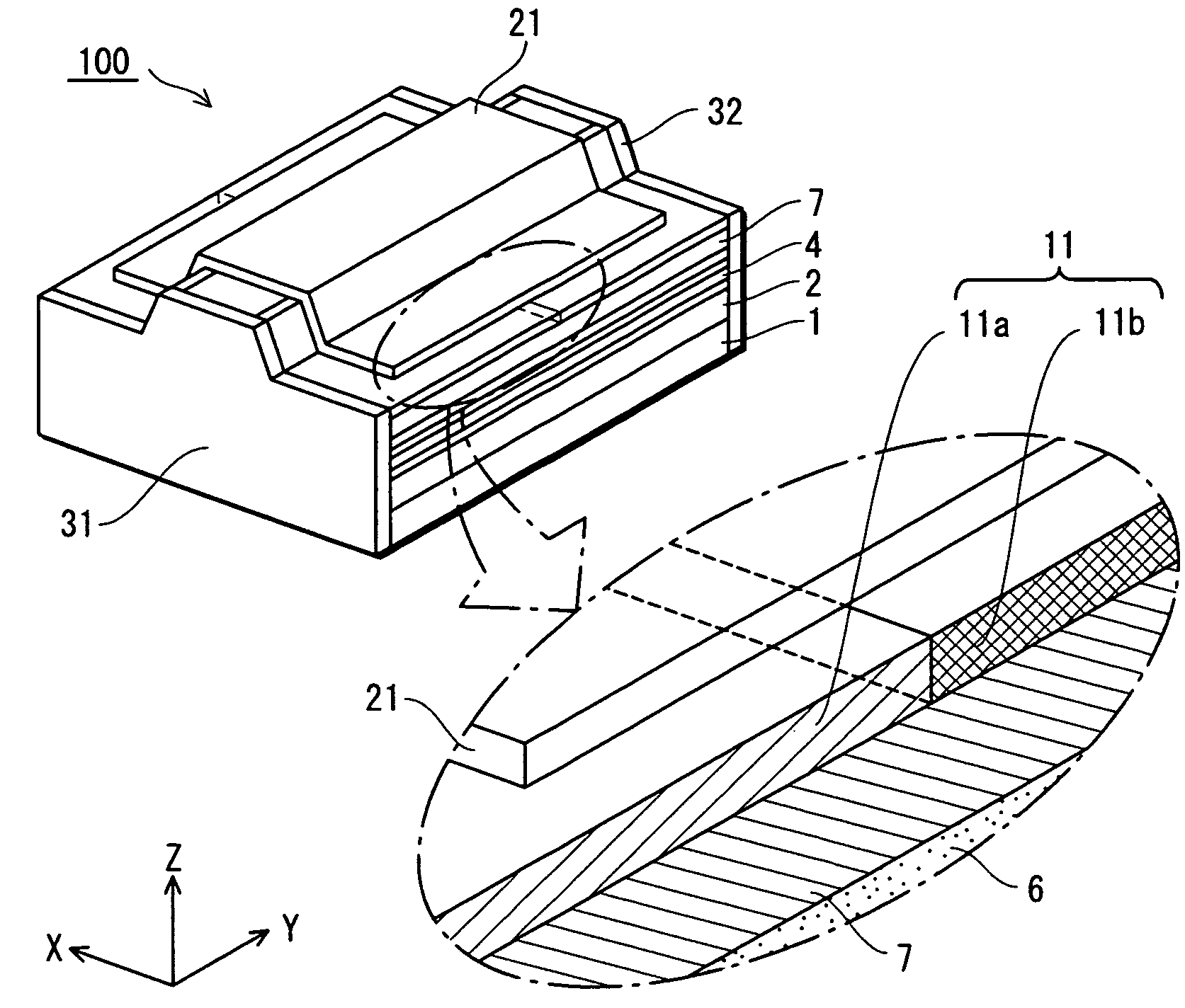 Ridge-stripe semiconductor laser