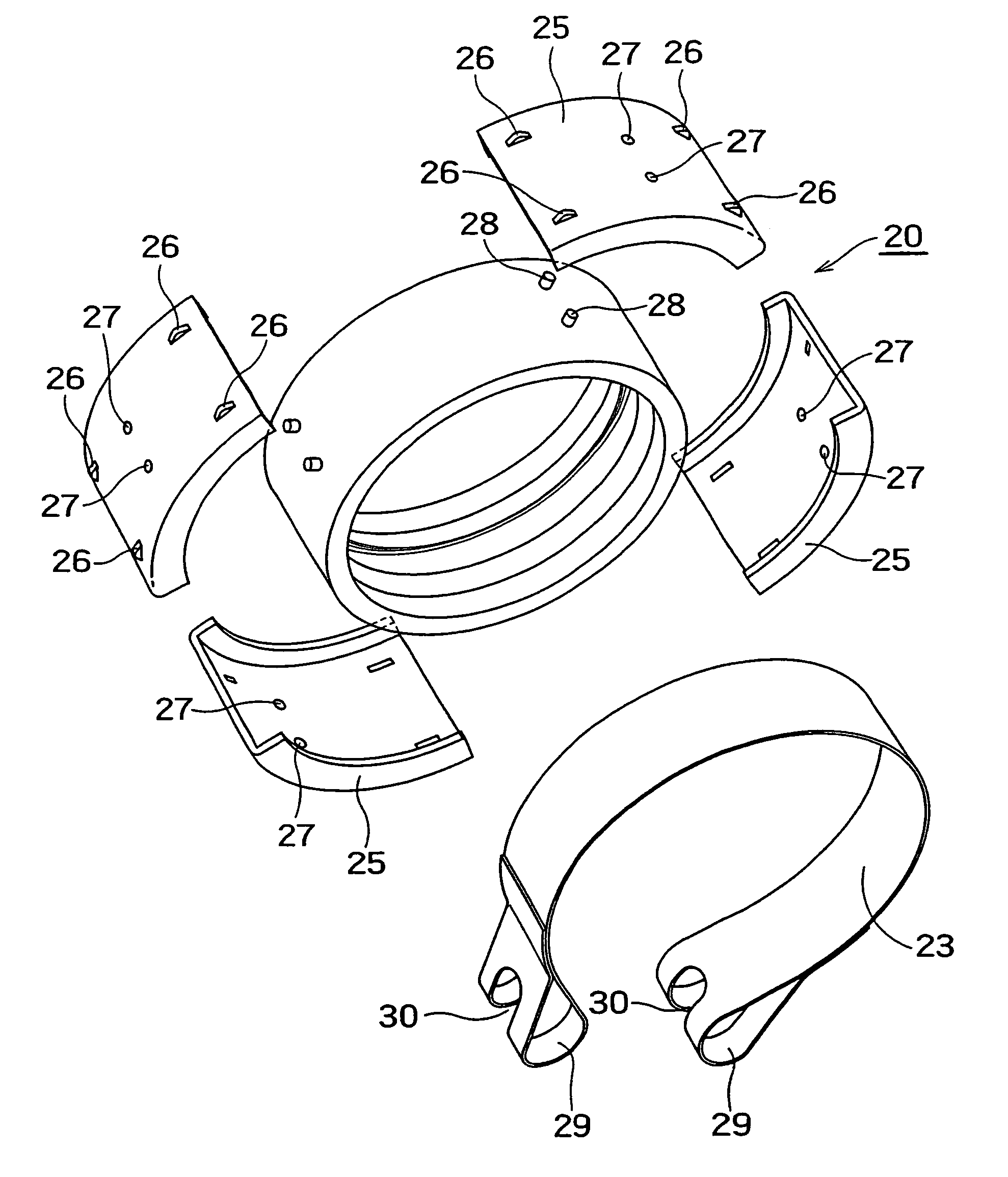 Housing type joint