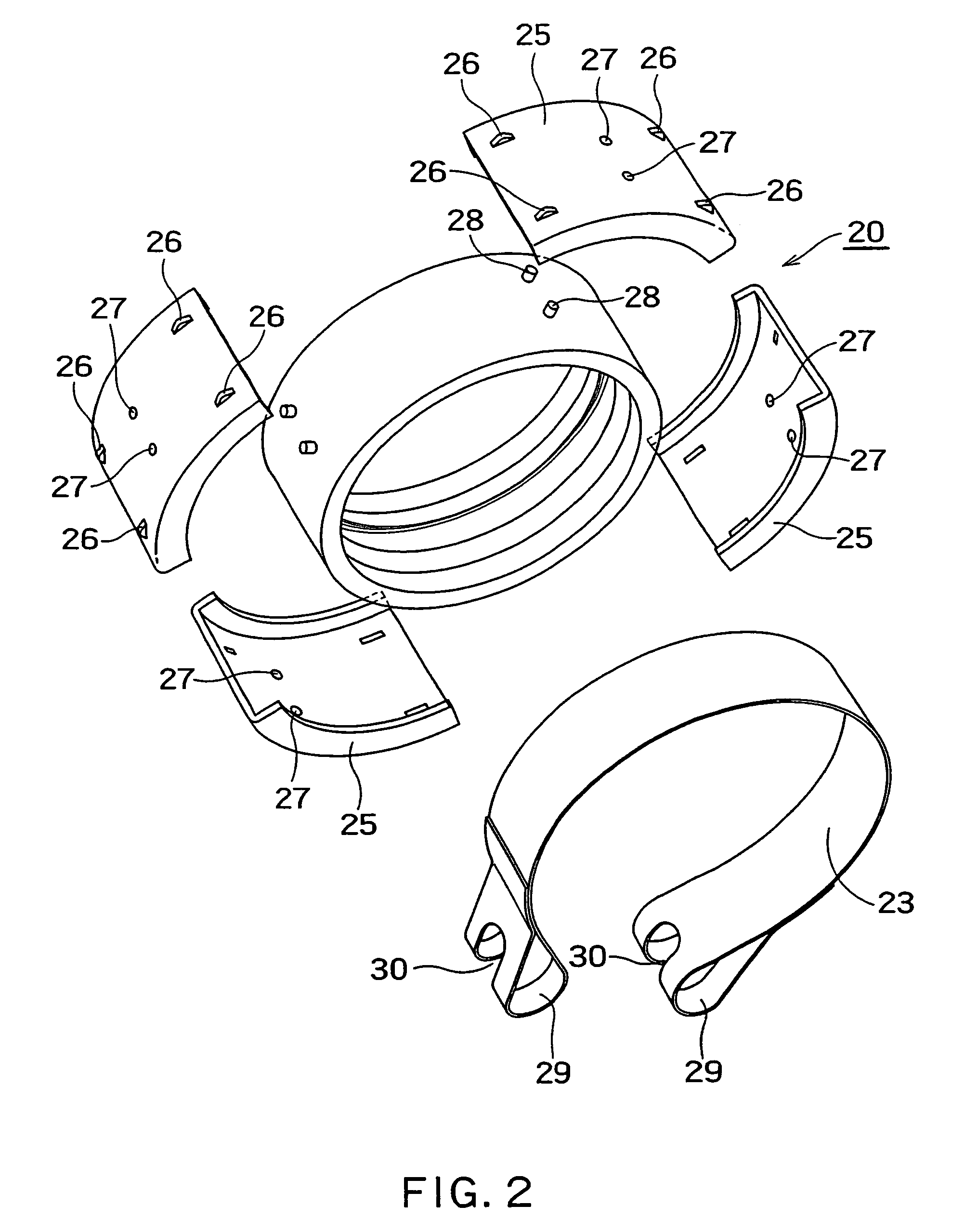 Housing type joint