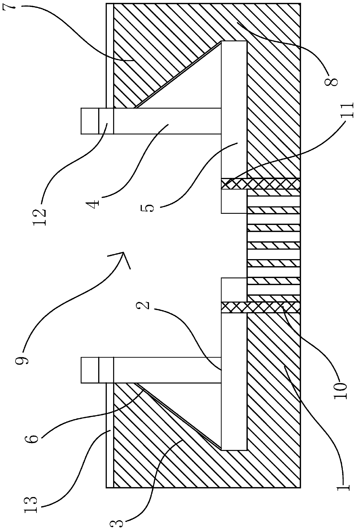 High-strength polypropylene sectional material