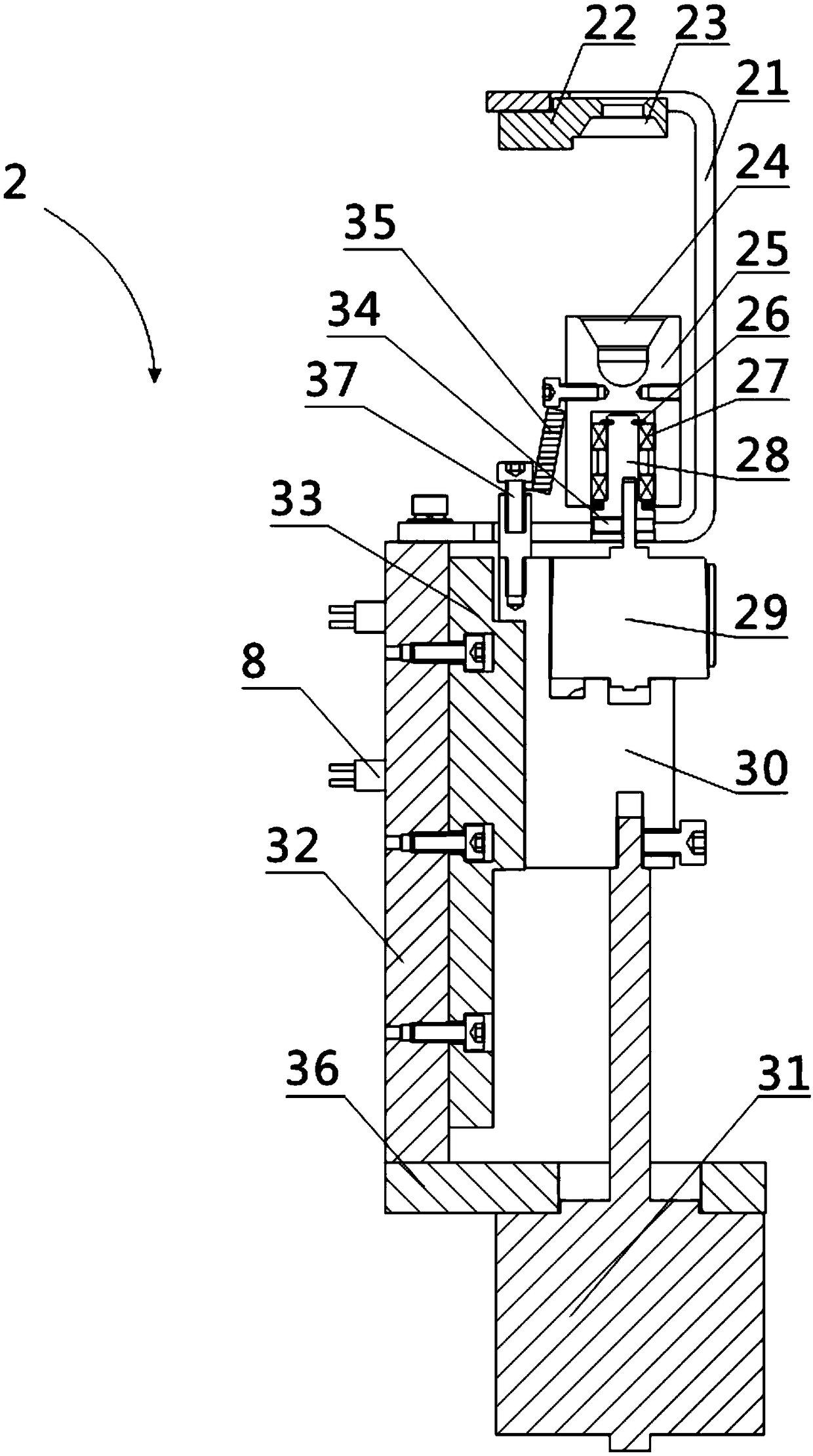 Disc-type transfer uniform-mixing platform