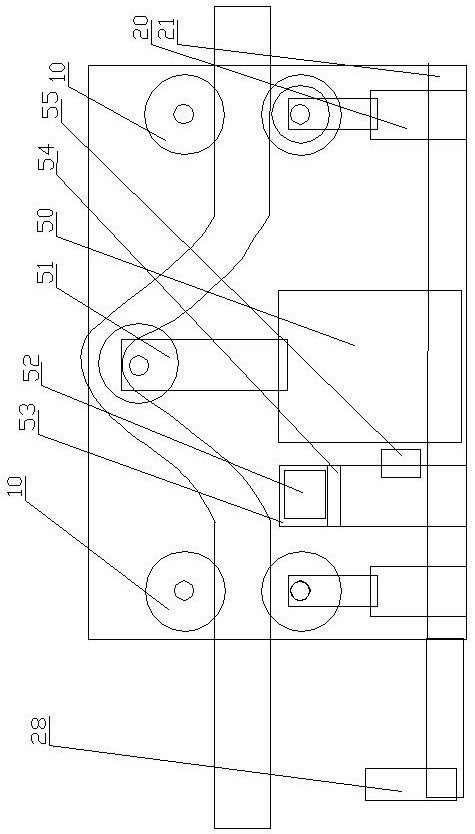 De-icing device for steel-cored aluminum stranded wire of high-voltage transmission line