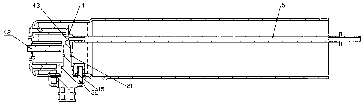 Handheld spray head and manufacturing method thereof