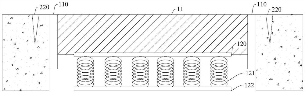 A speed bump control system and a speed bump control method