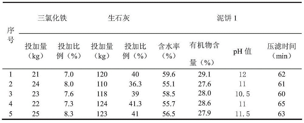 Sludge high-dry dehydration conditioning method