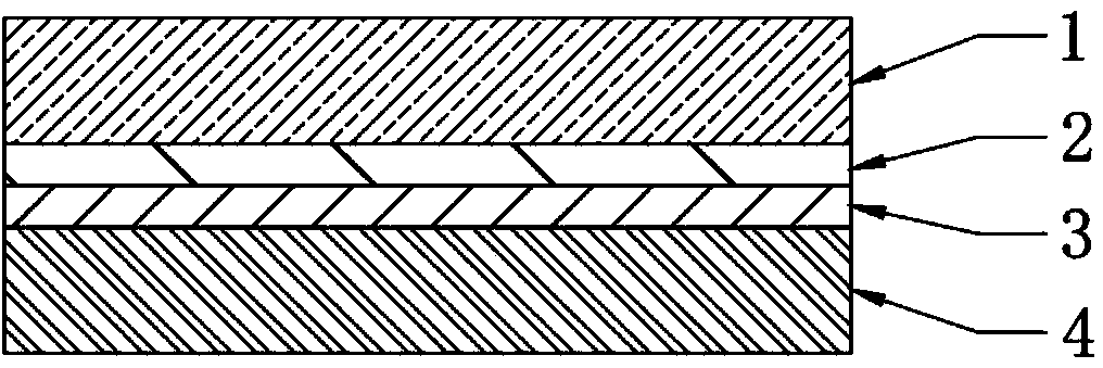 Preparing method for double-layer high-entropy alloy diffusion barrier layer