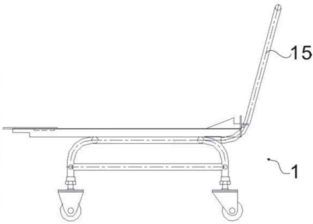 Magnet locking device of carrier