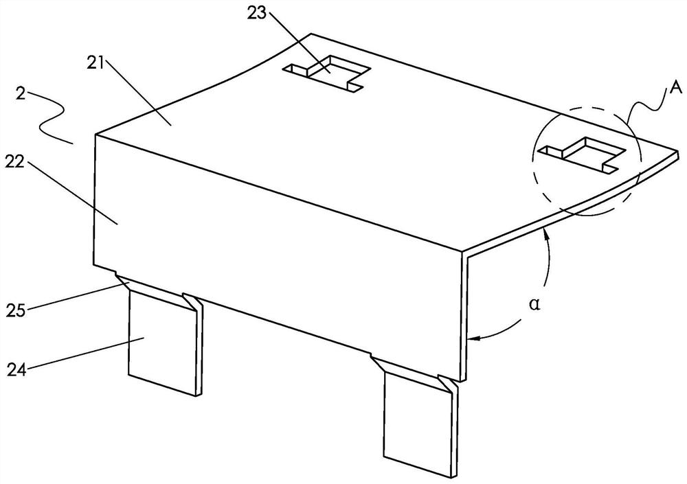 A pilot valve fixing structure and a four-way reversing valve