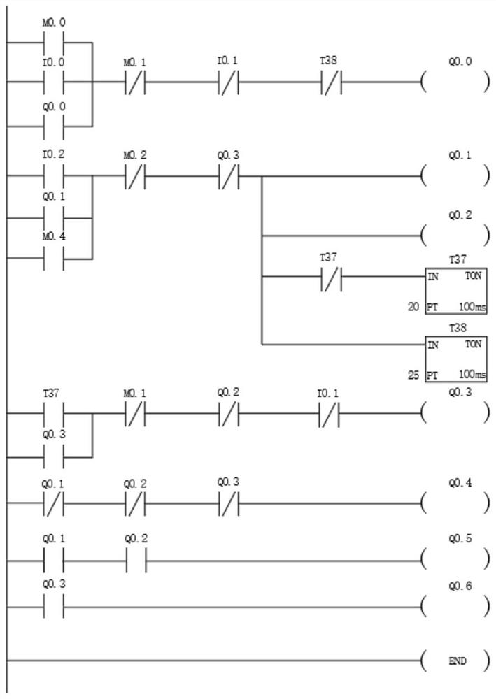 Autotransformer step-down control system based on PLC