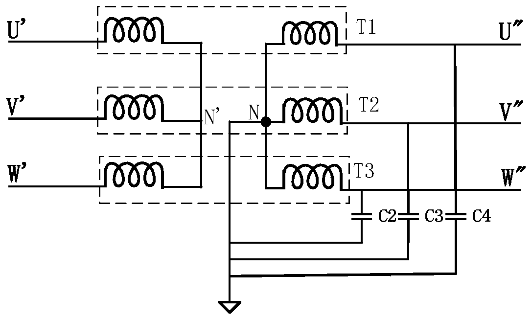 Three-phase 400Hz medium-frequency static power supply device and control method thereof