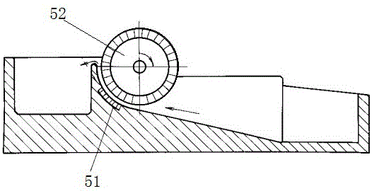 Automatic feeding system of foam material