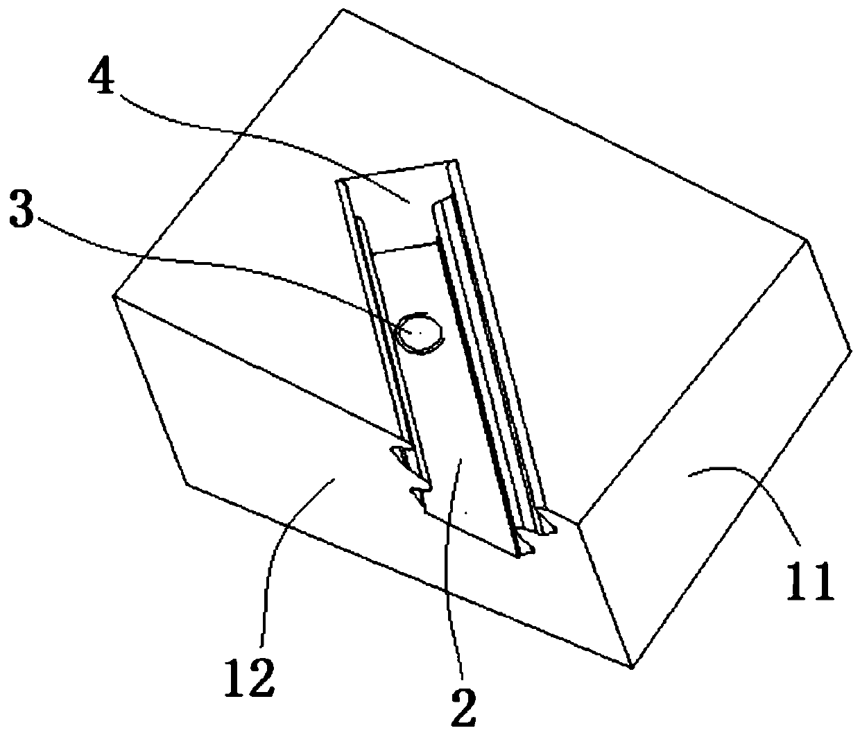 Aero-engine turbine blade sampling clamp