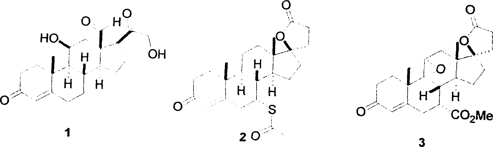 Synthetic method for eplerenone