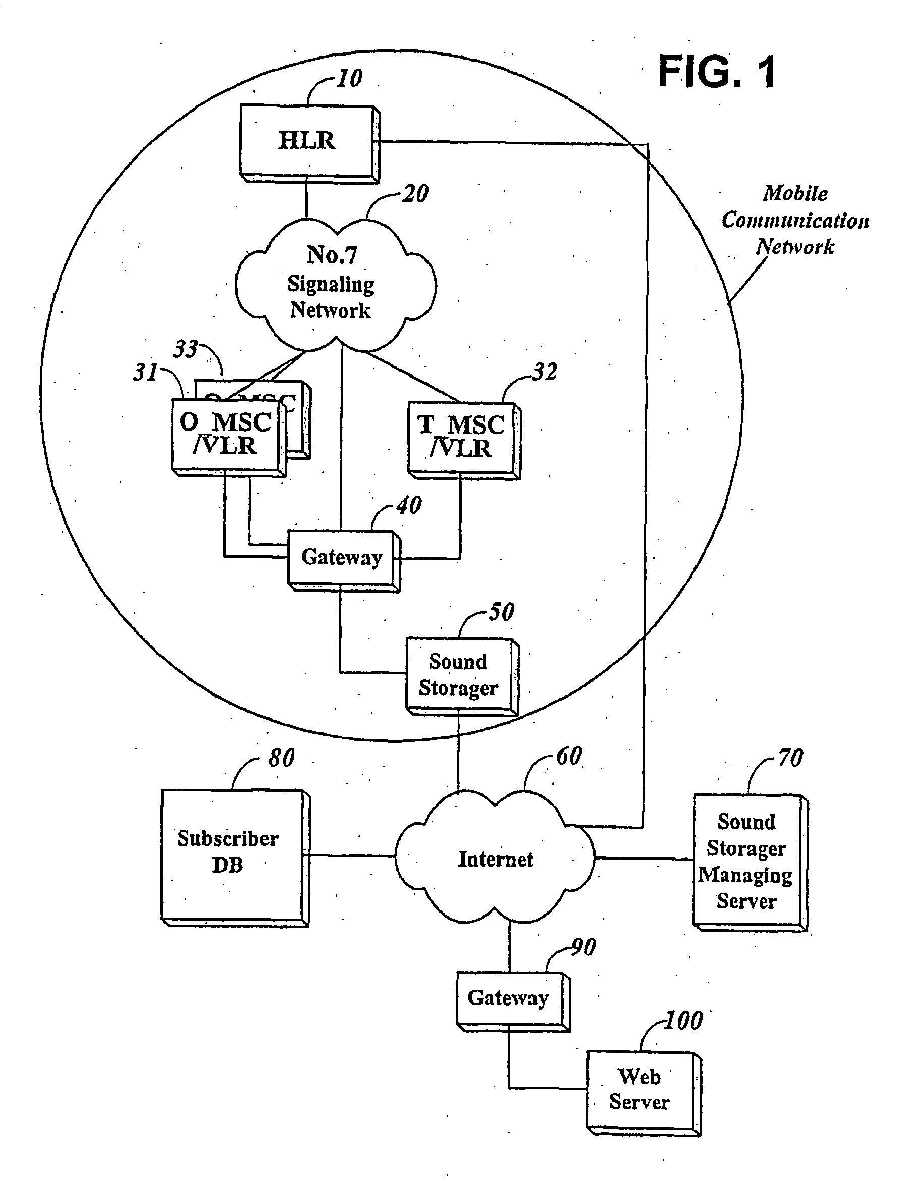 Method for providing a tone replacing sound chosen by a subscriber in call waiting serivce