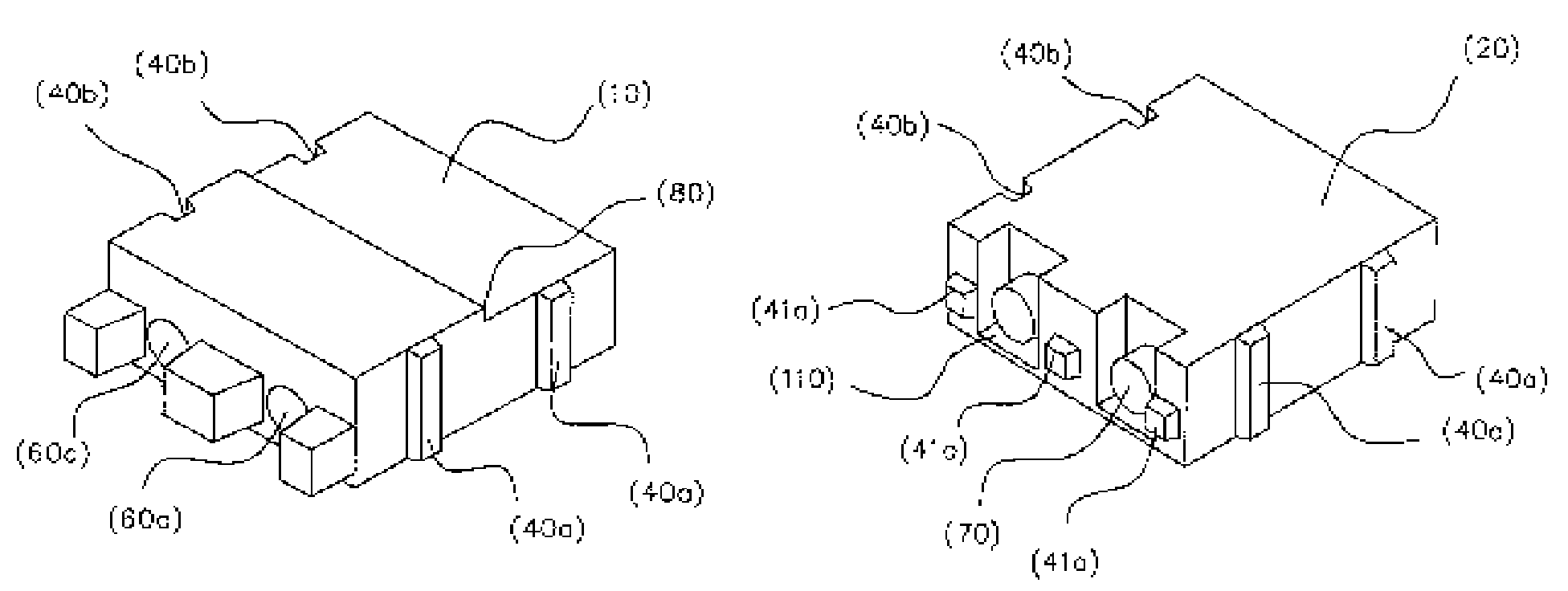 Hydrophilic revetment block having seawater flow ports and construction method thereof