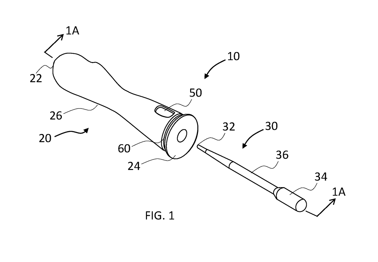 Artificial insemination dildo