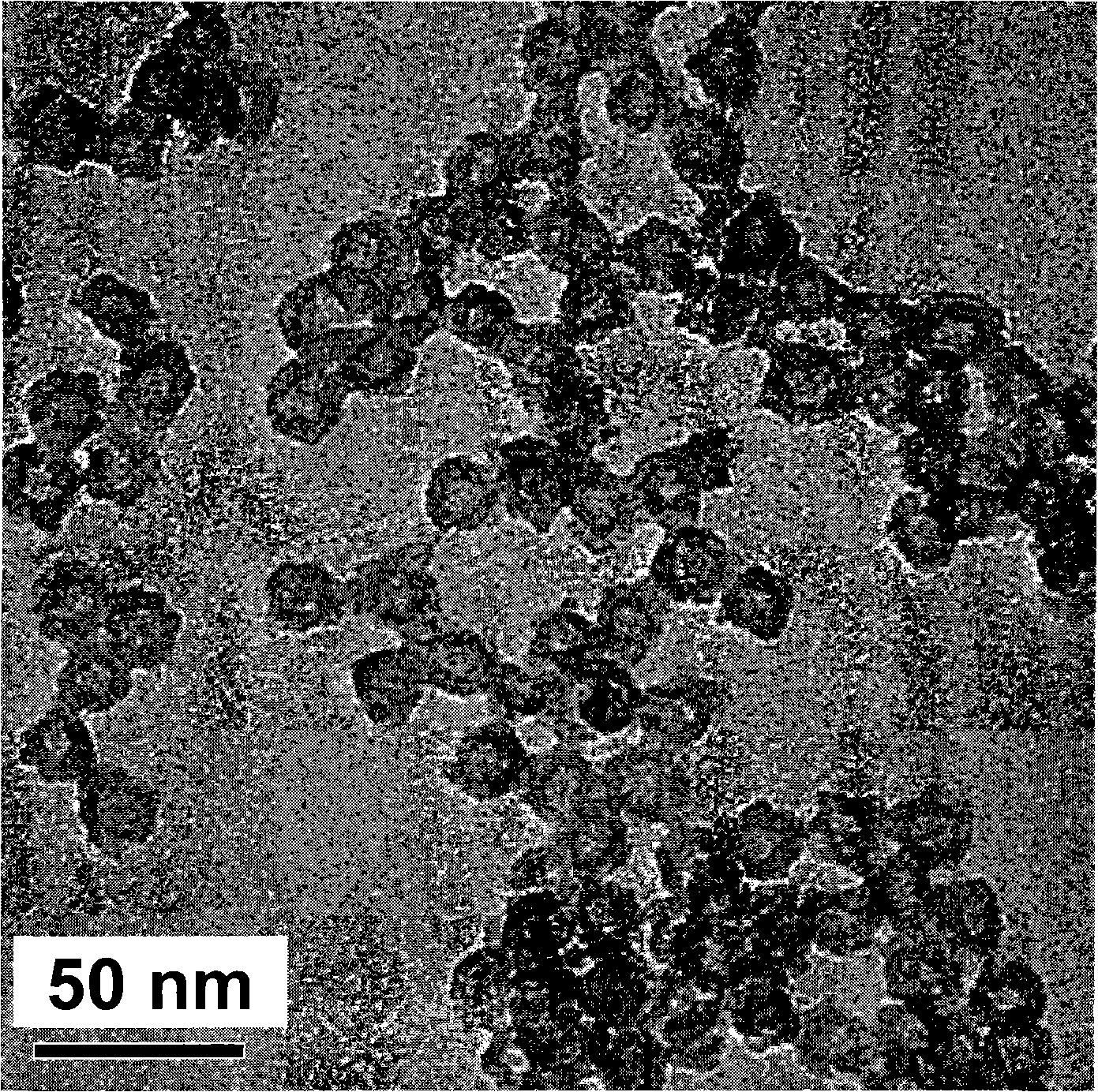 Preparation of hollow nanosilica white sphere