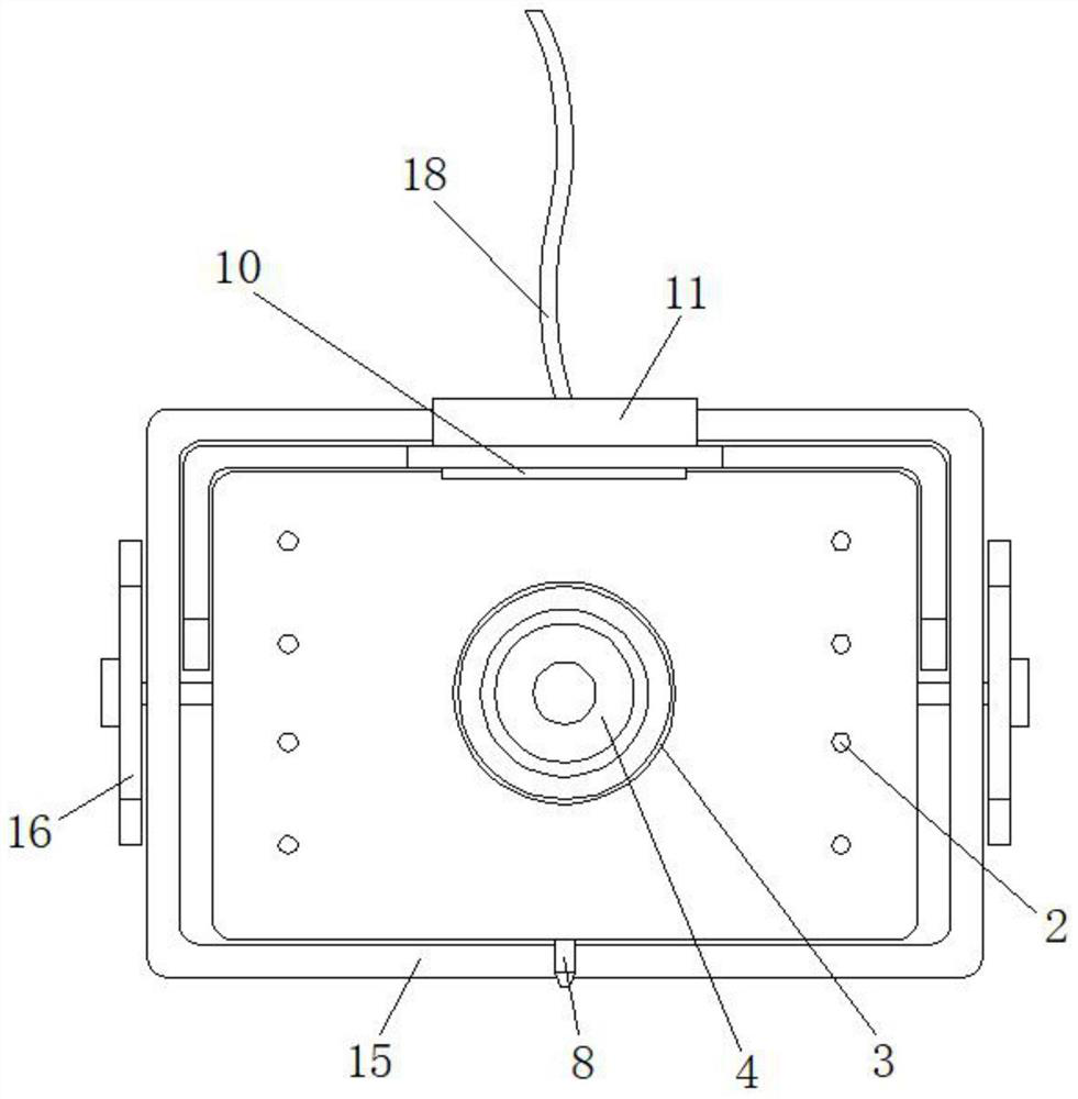 Autonomous demisting type vehicle-mounted camera