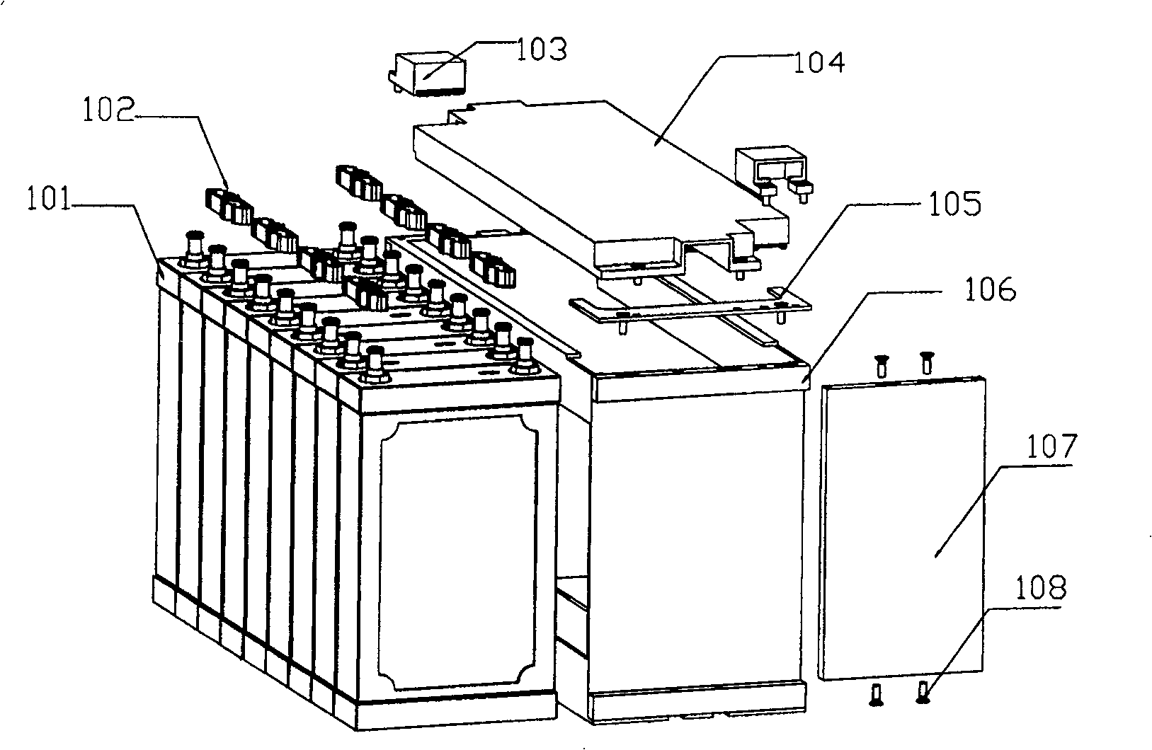 Battery pack of electric vehicle