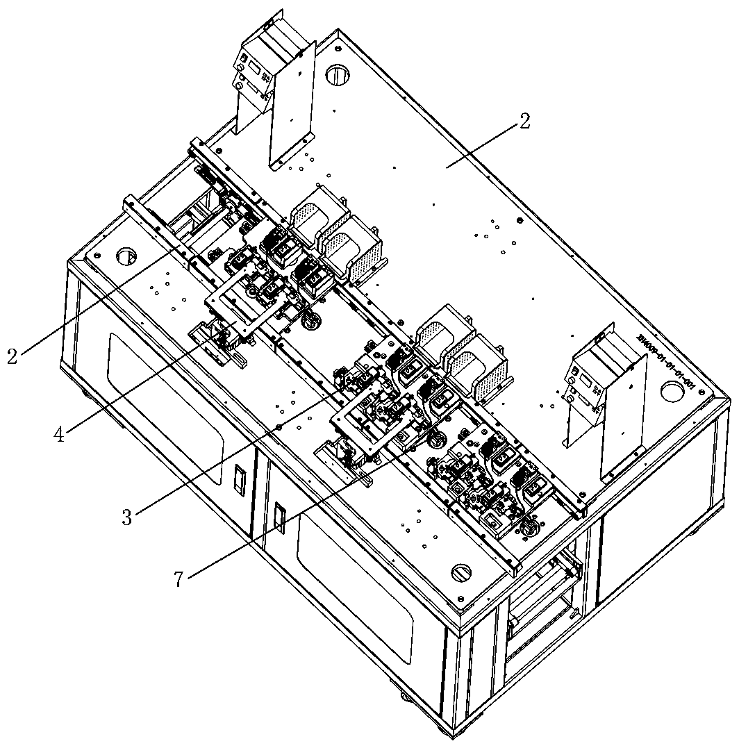 Automatic welder for DC wire of power supply