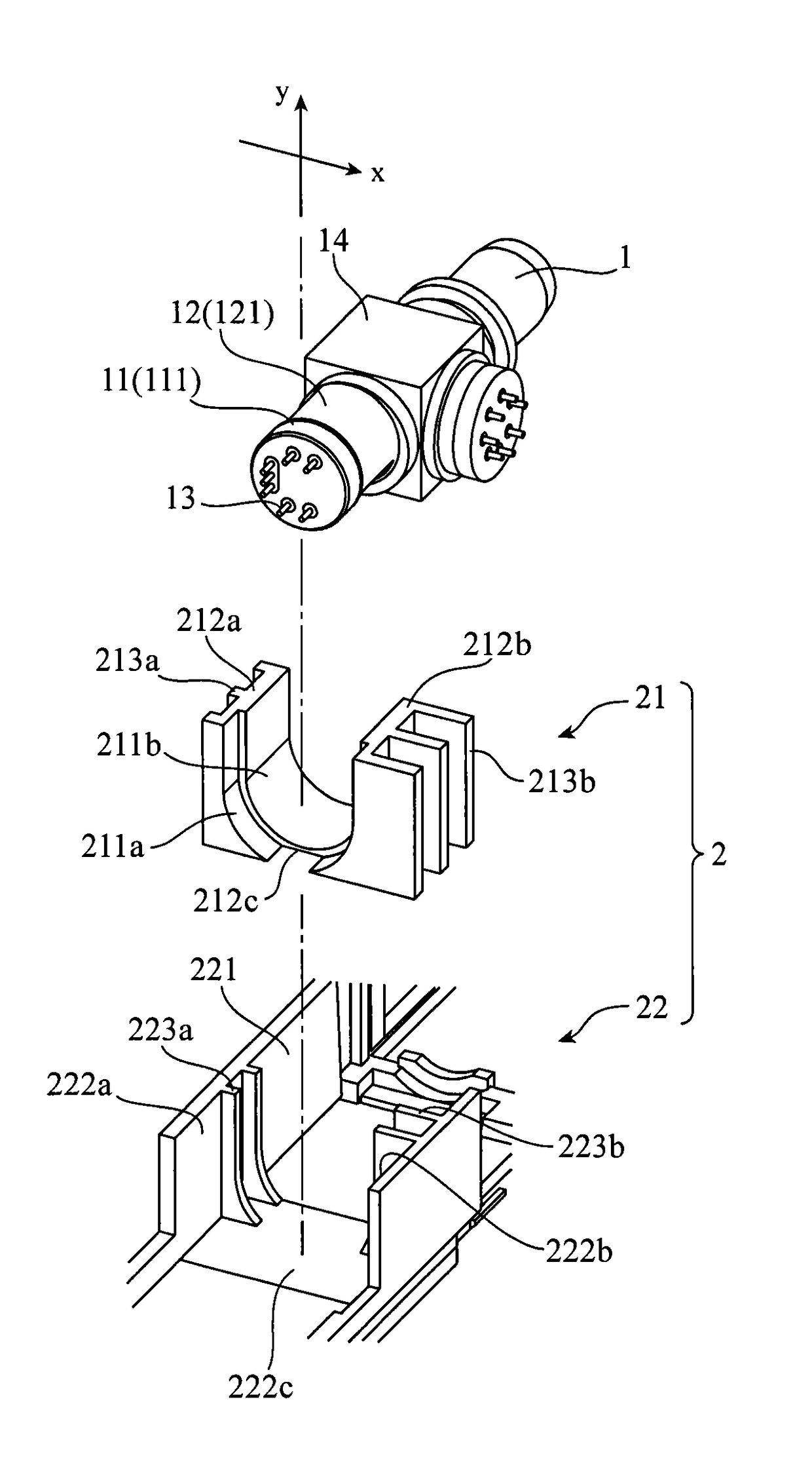 Heat dissipation structure and optical transceiver