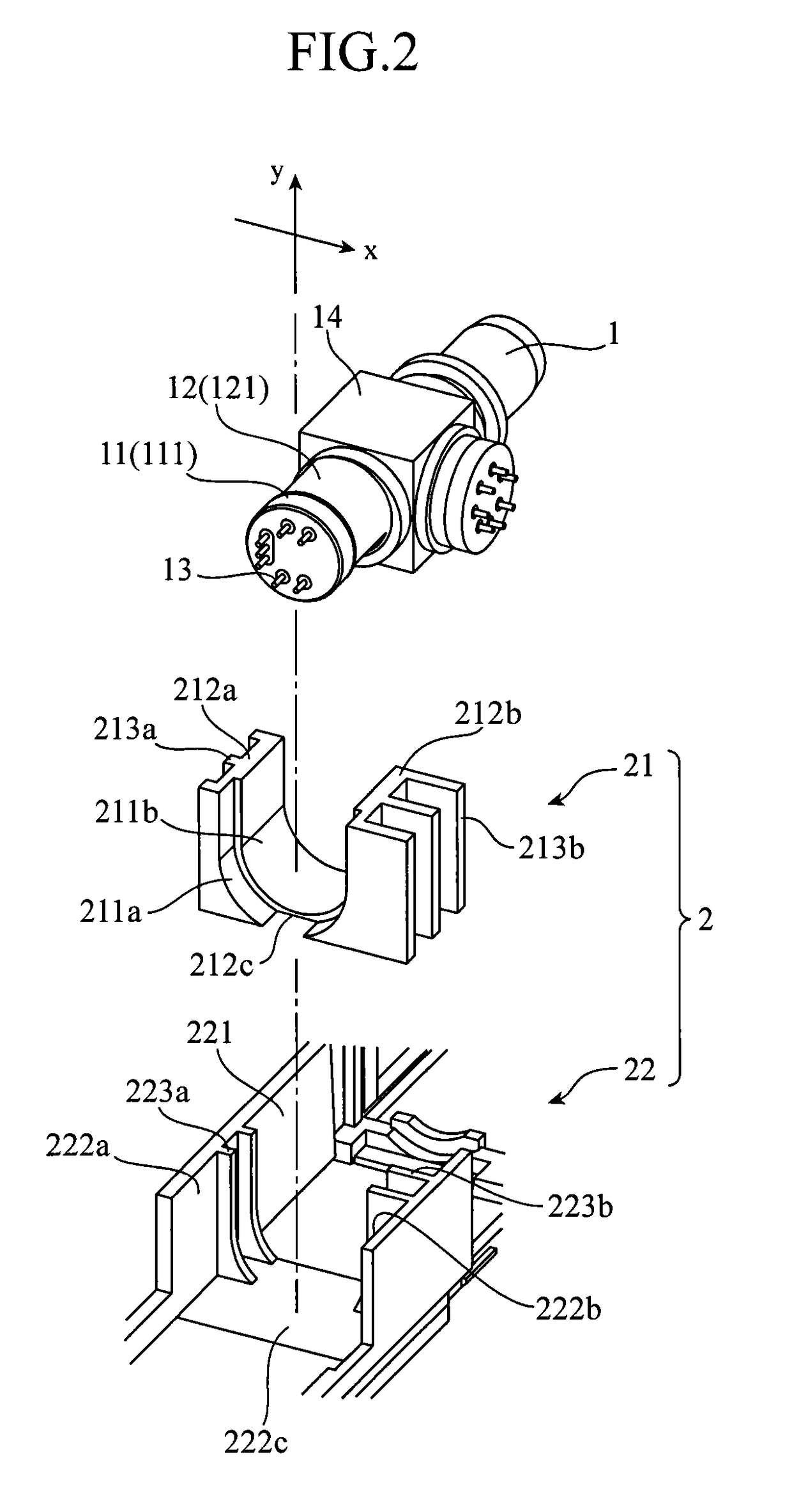 Heat dissipation structure and optical transceiver