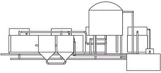 High-density fish and vegetable co-existing system