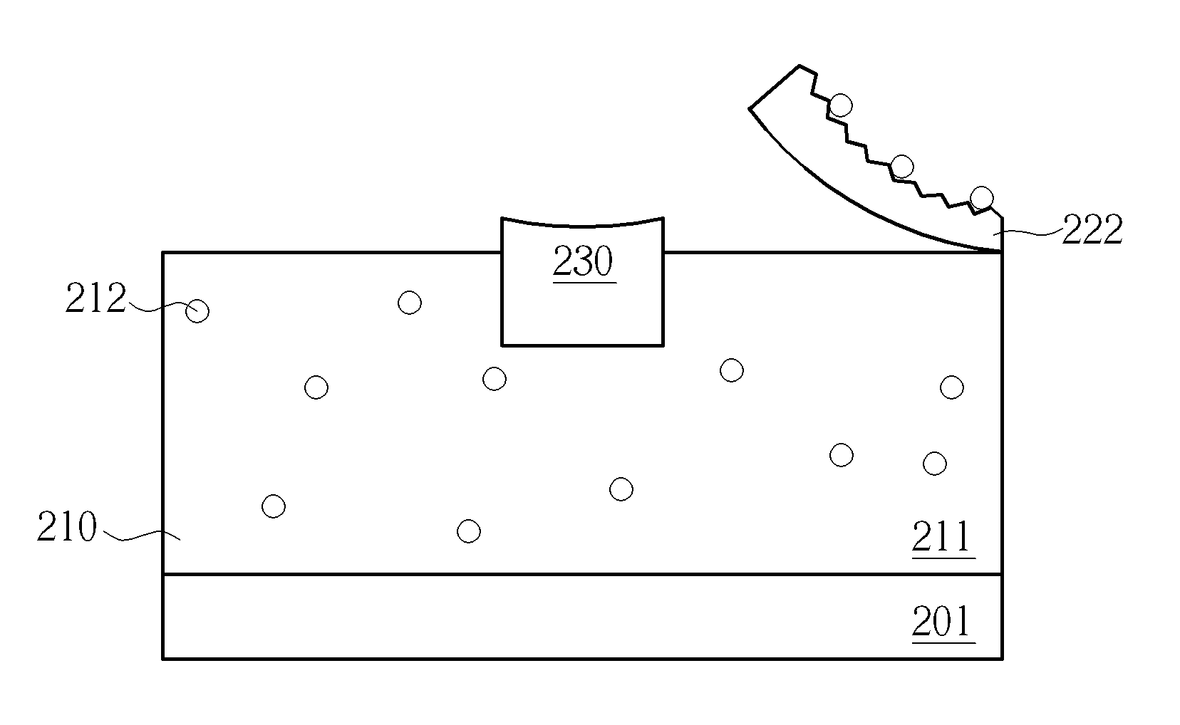 Method for forming circuit board structure of composite material