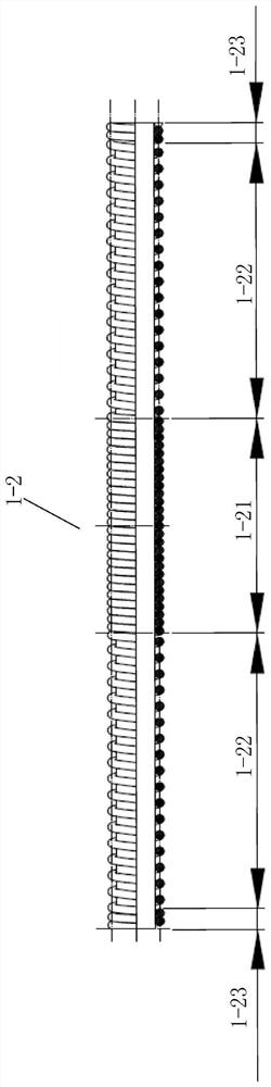 Framework type buffer device and setting method thereof