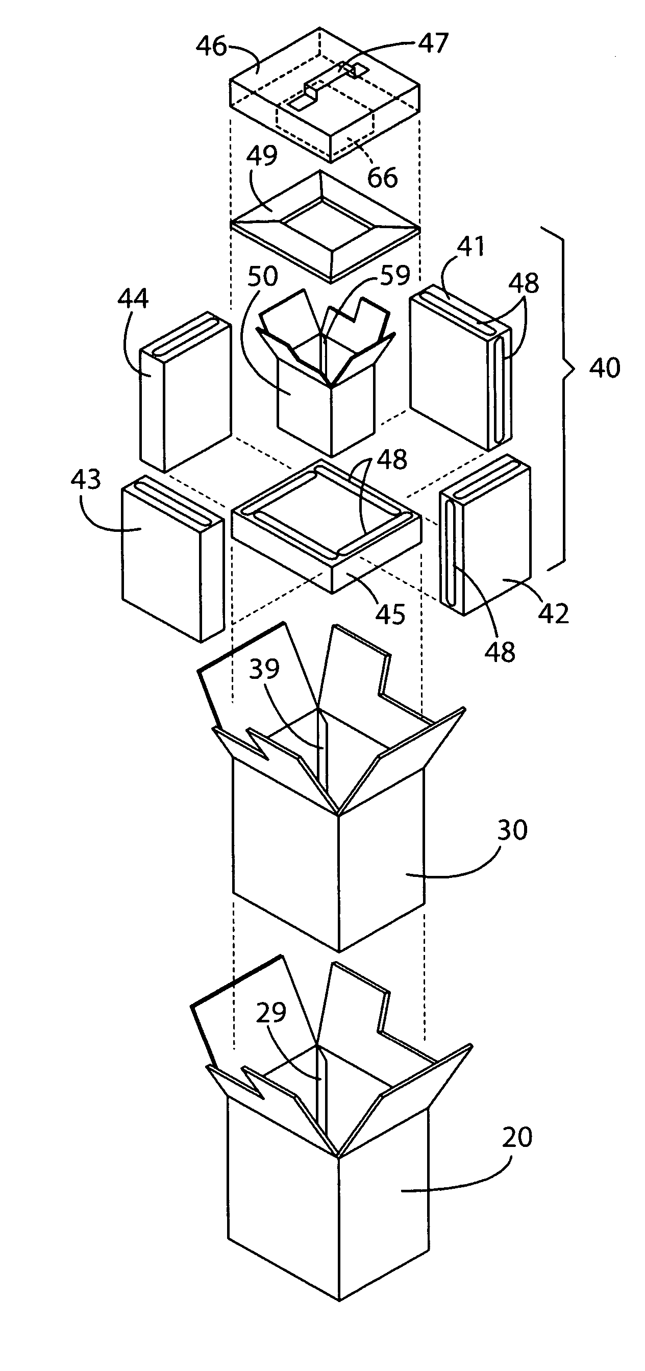 Thermal storage container