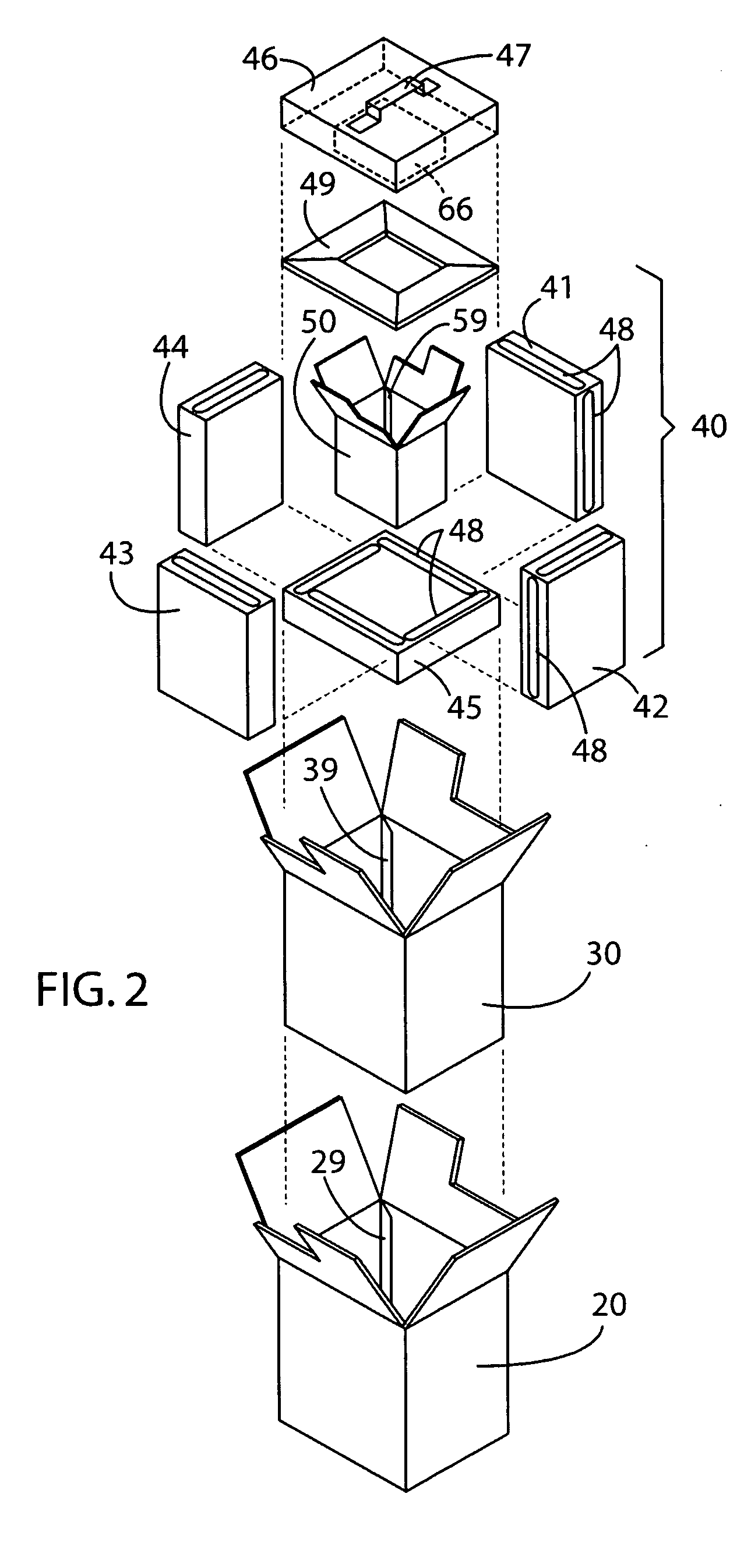 Thermal storage container