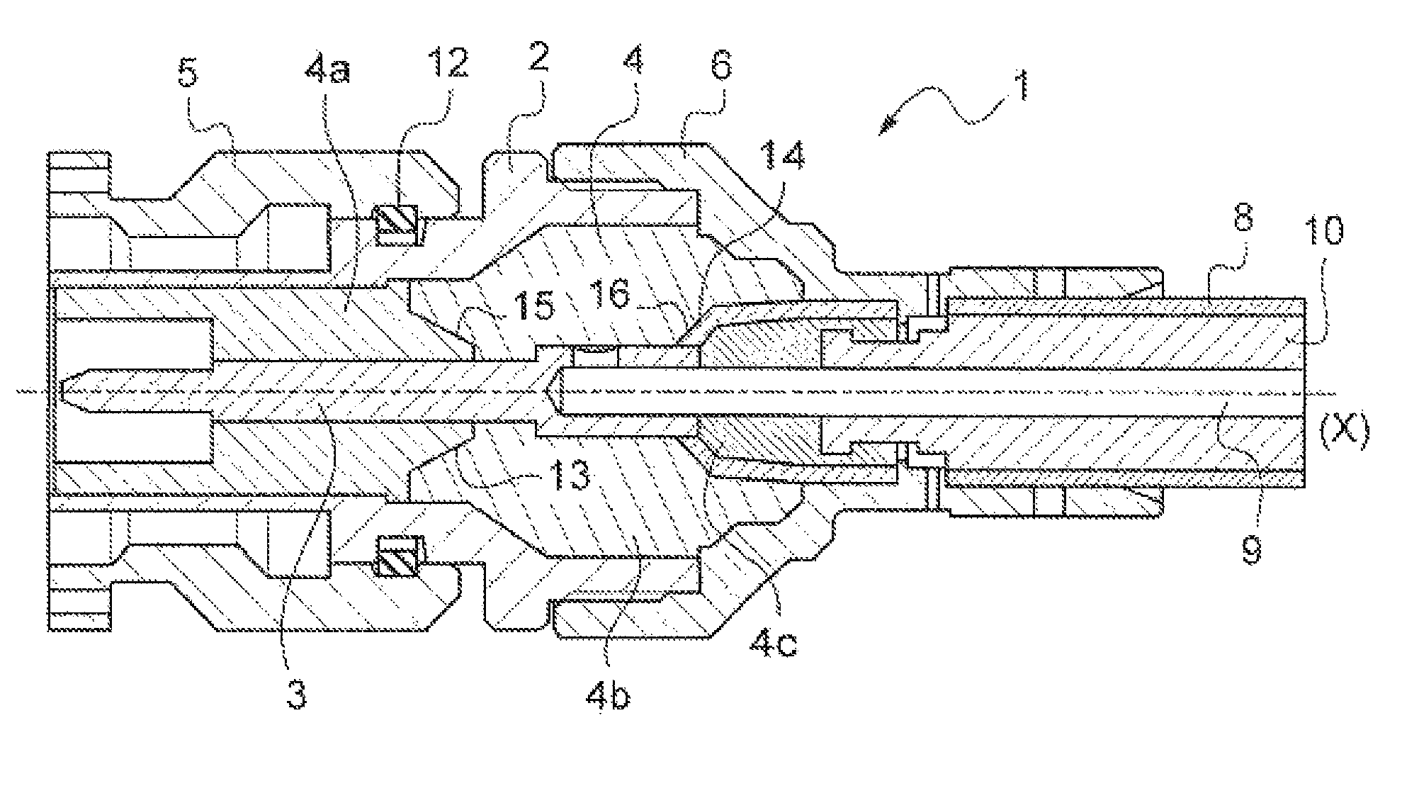 Very high power connector