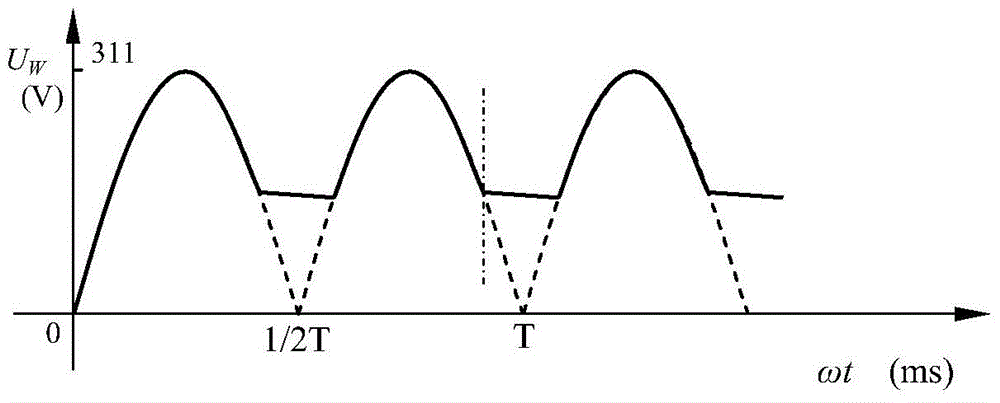 A valley filling circuit with protection function