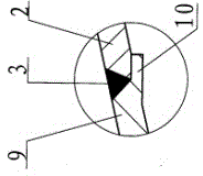 Destressing warhead-curve-shaped aluminum alloy thin-walled cylinder and machining process of destressing warhead-curve-shaped aluminum alloy thin-walled cylinder