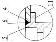 Destressing warhead-curve-shaped aluminum alloy thin-walled cylinder and machining process of destressing warhead-curve-shaped aluminum alloy thin-walled cylinder